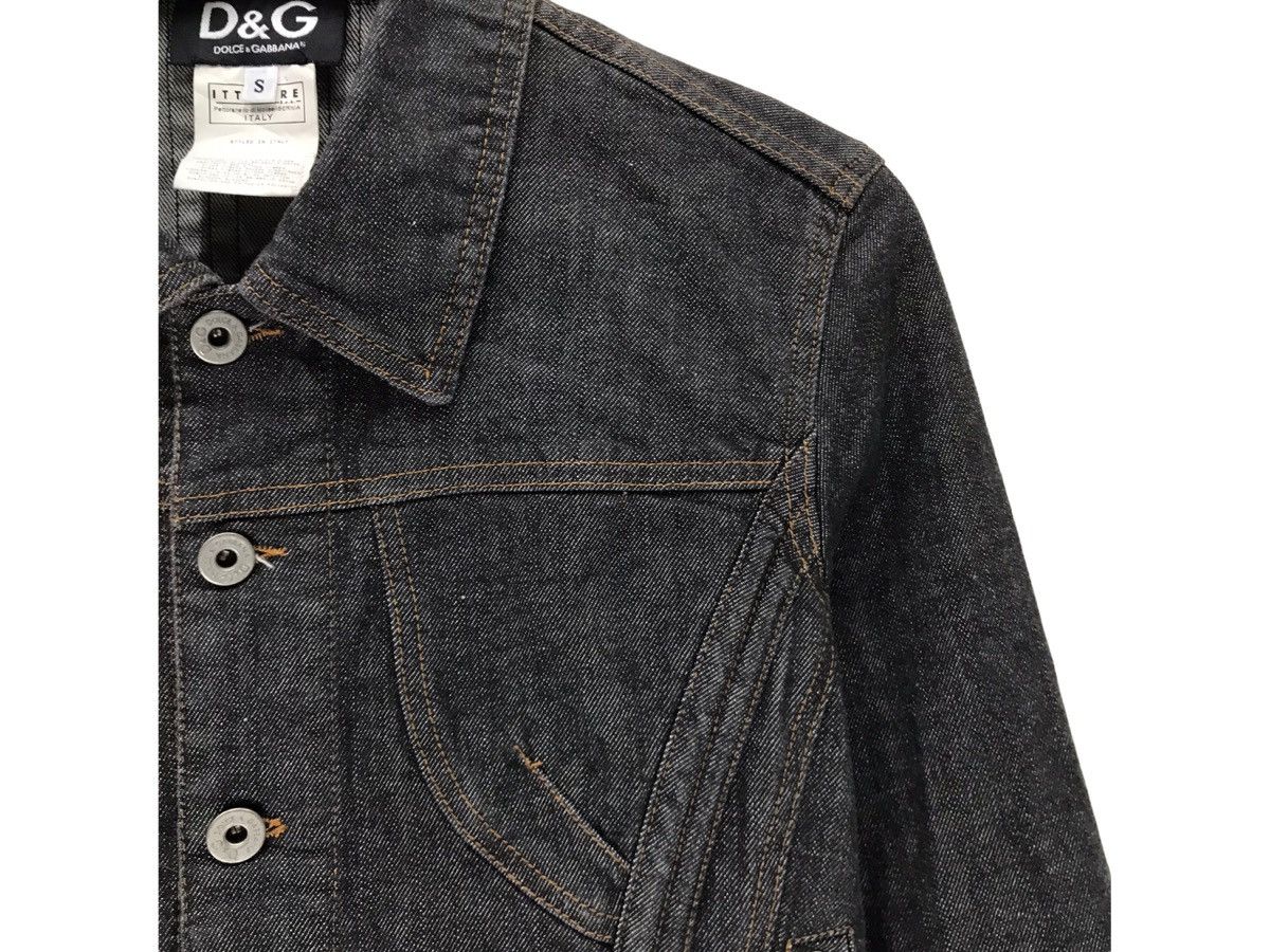 Dolce & Gabbana Denim Dolce & Gabbana Jacket D&G Zipper Size S / US 4 / IT 40 - 5 Thumbnail