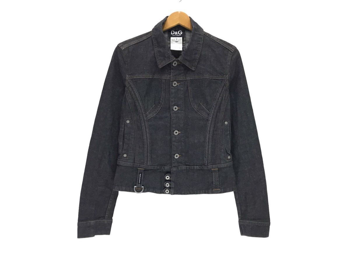 Dolce & Gabbana Denim Dolce & Gabbana Jacket D&G Zipper Size S / US 4 / IT 40 - 2 Thumbnail