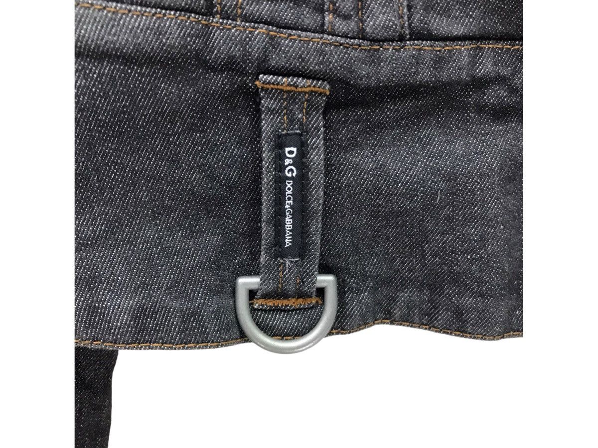 Dolce & Gabbana Denim Dolce & Gabbana Jacket D&G Zipper Size S / US 4 / IT 40 - 7 Thumbnail