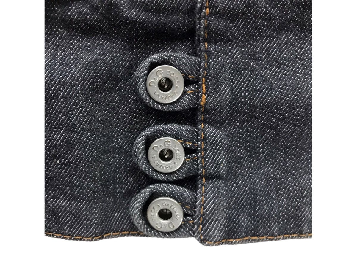 Dolce & Gabbana Denim Dolce & Gabbana Jacket D&G Zipper Size S / US 4 / IT 40 - 8 Thumbnail