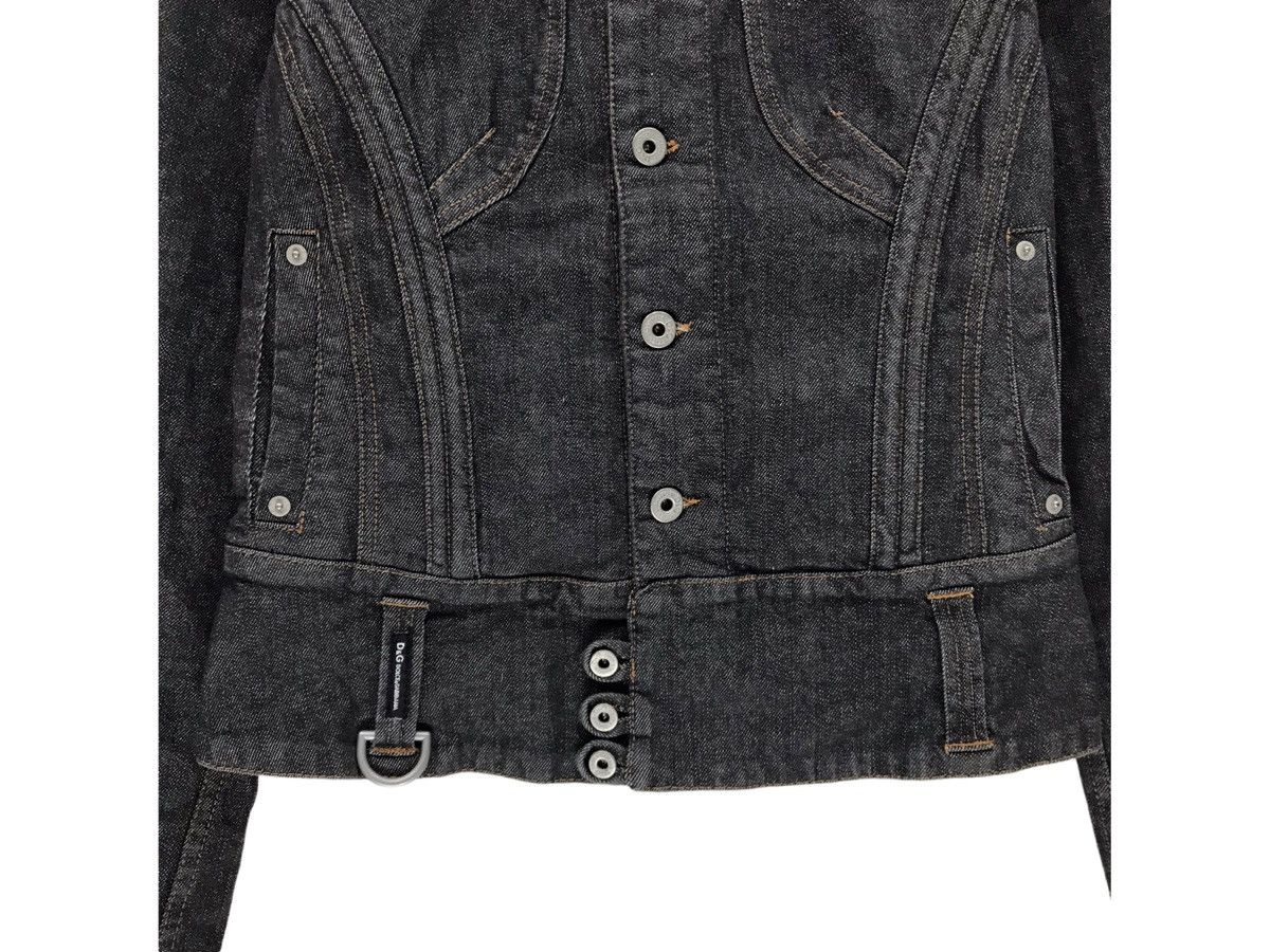 Dolce & Gabbana Denim Dolce & Gabbana Jacket D&G Zipper Size S / US 4 / IT 40 - 4 Thumbnail
