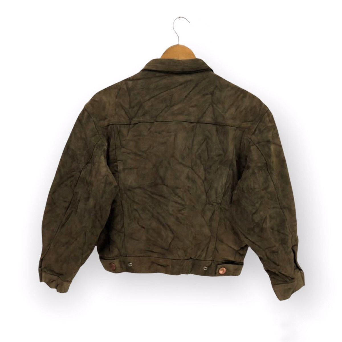 Japanese Brand Nobuo ikeda IN Express Leather Jacket Inex Size US S / EU 44-46 / 1 - 6 Thumbnail