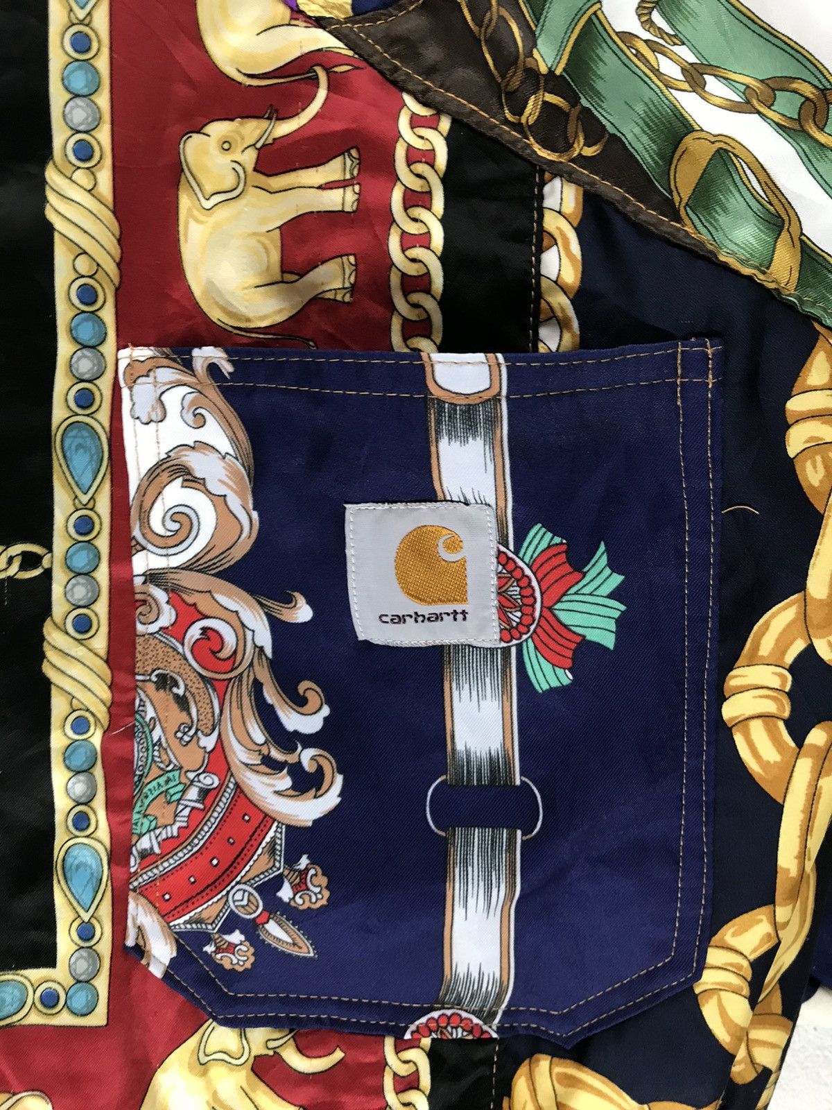 Carhartt Carhartt Custom Jacket Inspired Hermes Design Gucci Style Size US L / EU 52-54 / 3 - 6 Thumbnail
