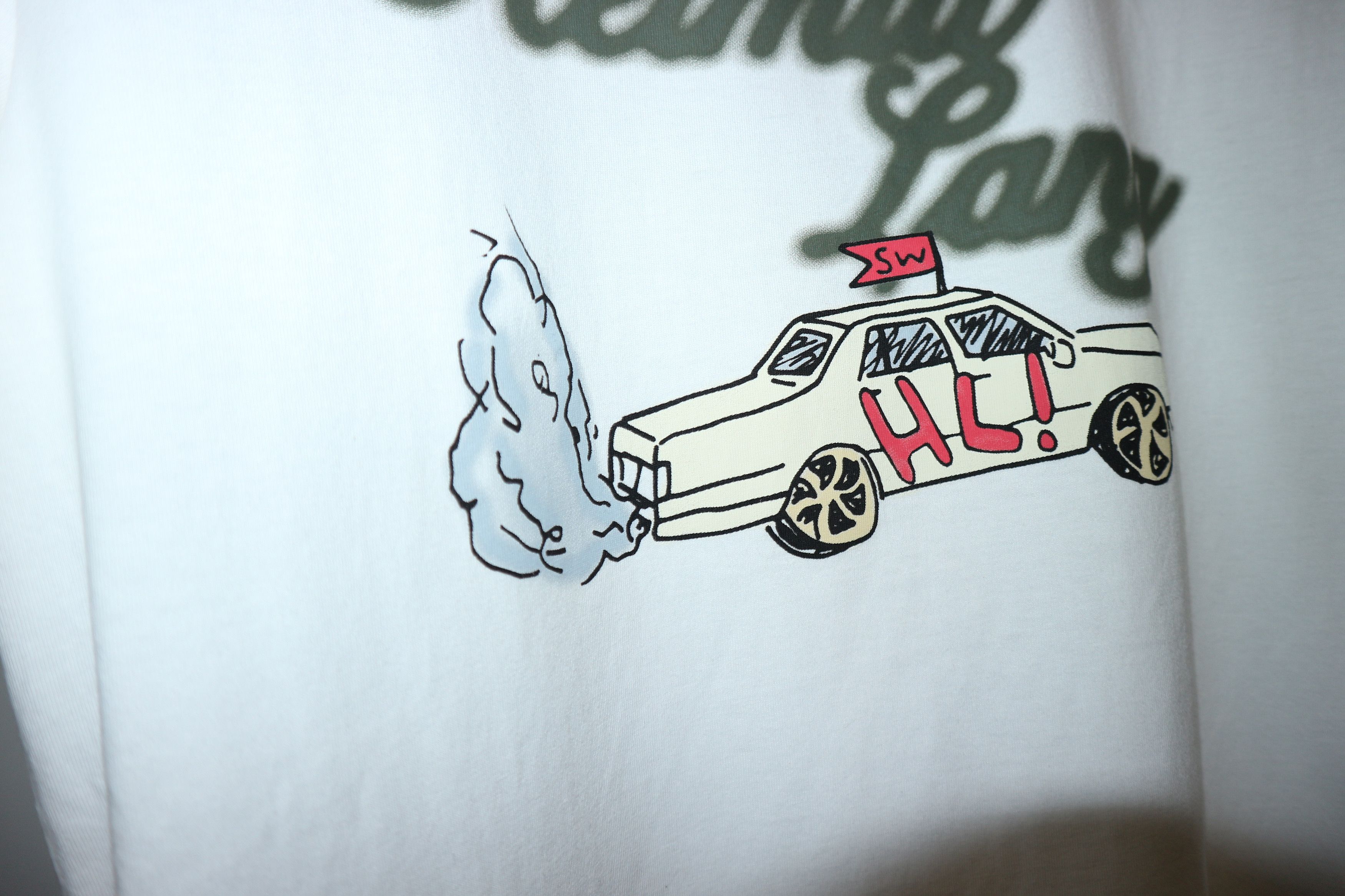 Helmut Lang Saintwoods Edition logo t-shirt Size US XS / EU 42 / 0 - 6 Thumbnail