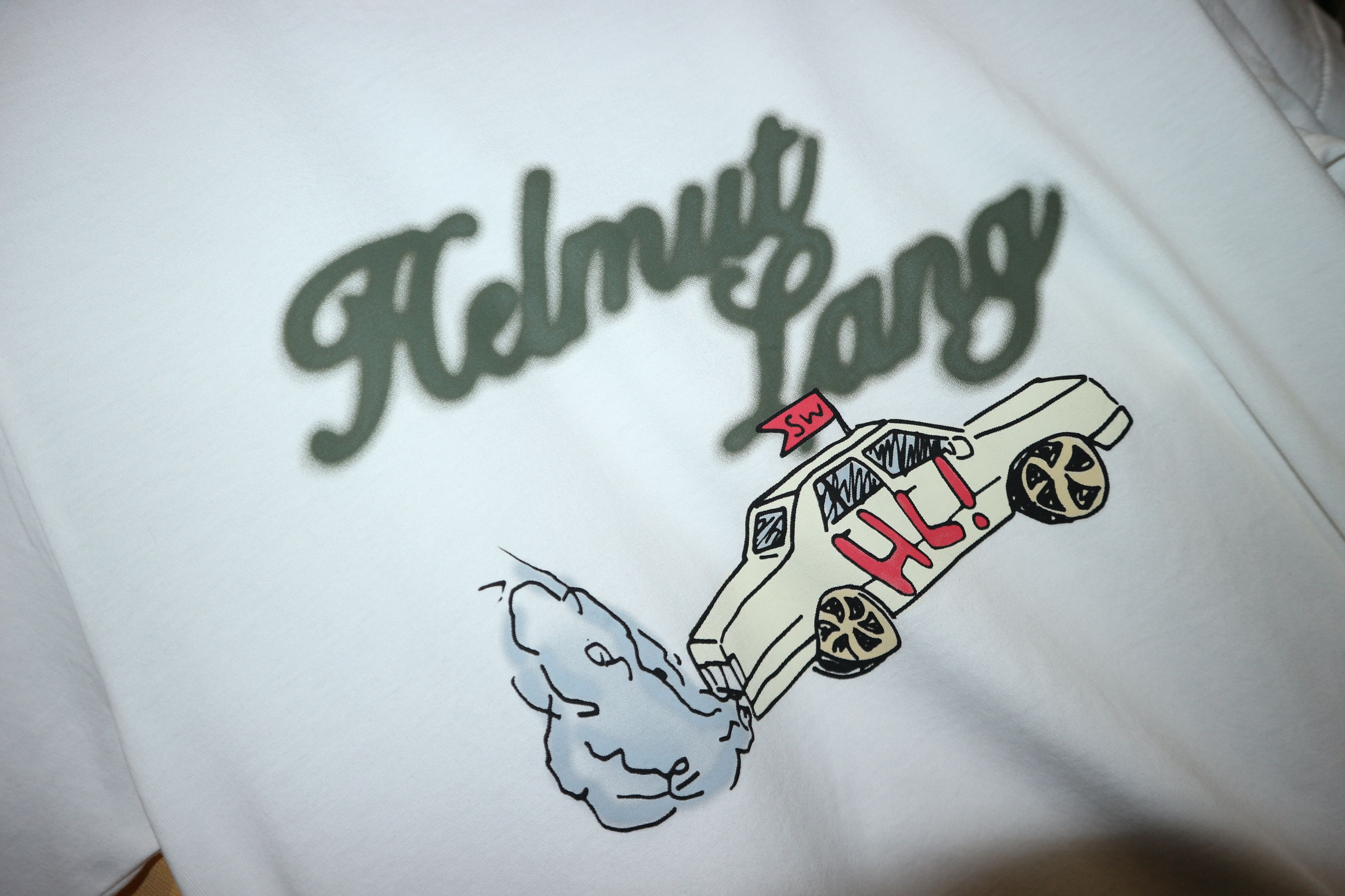 Helmut Lang Saintwoods Edition logo t-shirt Size US XS / EU 42 / 0 - 9 Thumbnail