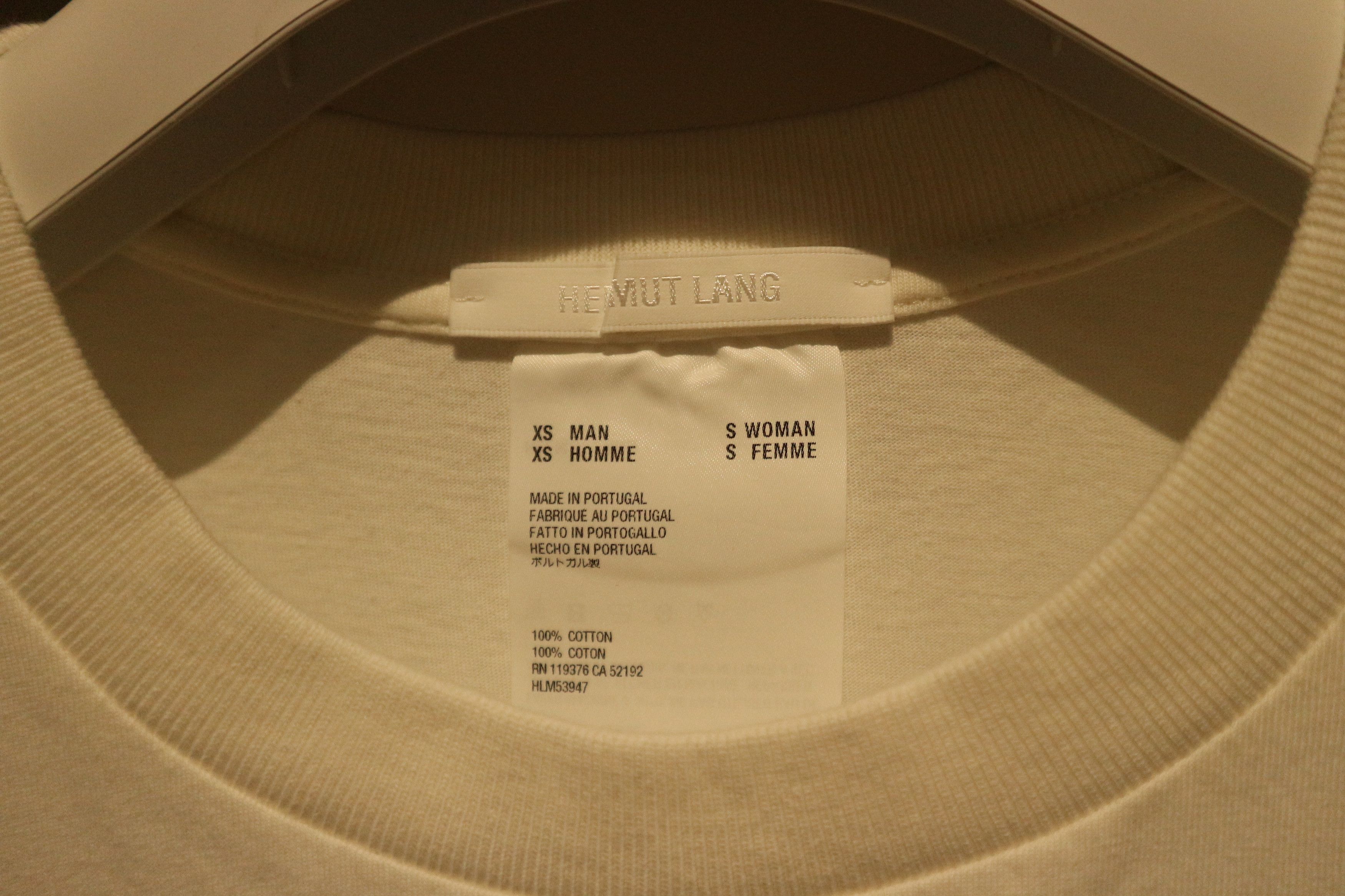 Helmut Lang Saintwoods Edition logo t-shirt Size US XS / EU 42 / 0 - 2 Thumbnail
