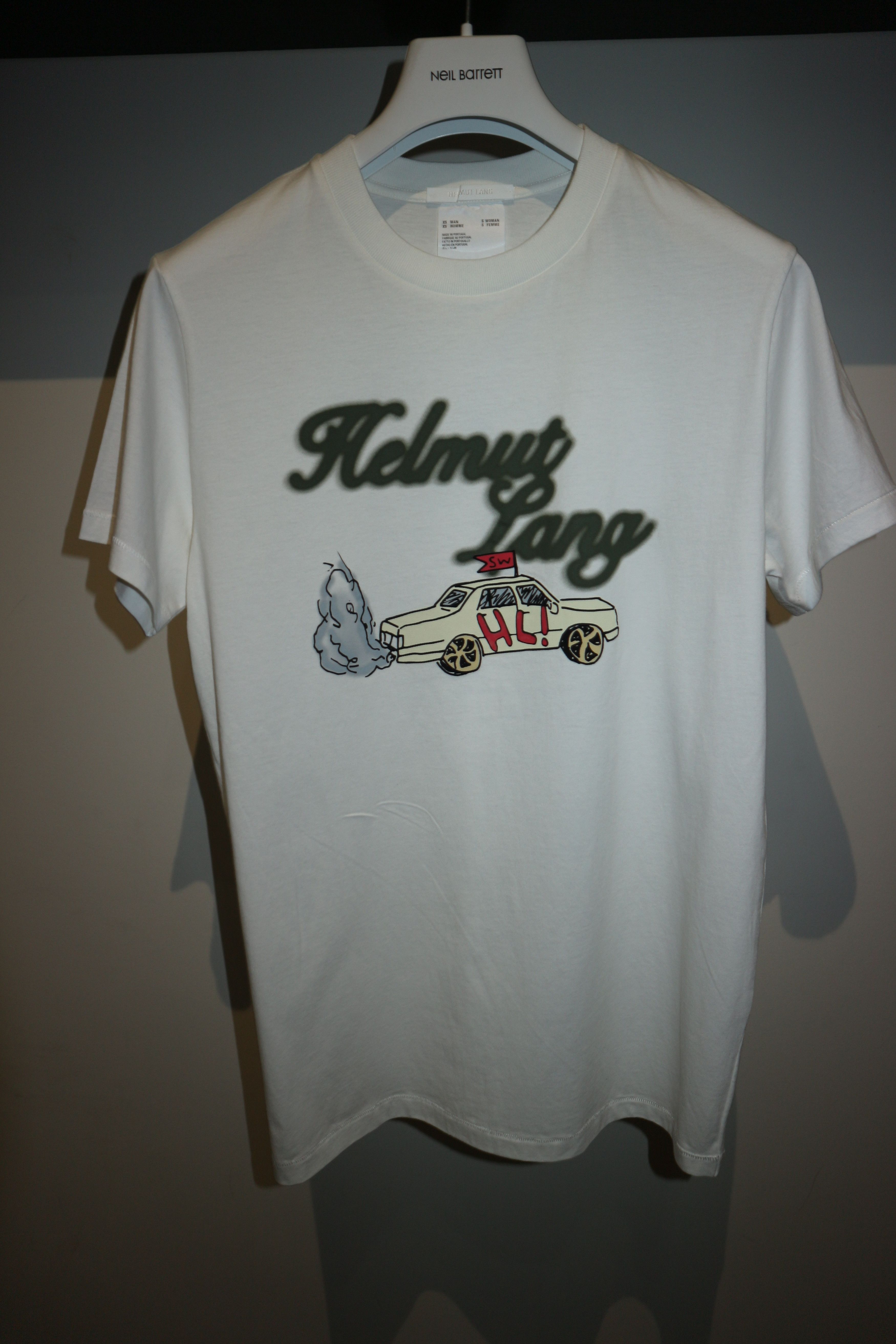 Helmut Lang Saintwoods Edition logo t-shirt Size US XS / EU 42 / 0 - 1 Thumbnail