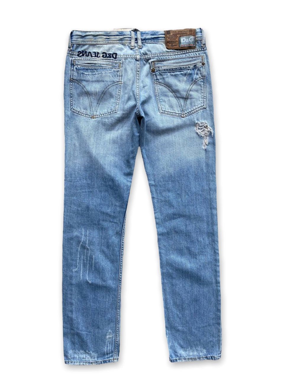 Dolce & Gabbana Dolce & Gabbana Audacious Straight Jeans Denim Pants Size US 36 / EU 52 - 4 Thumbnail
