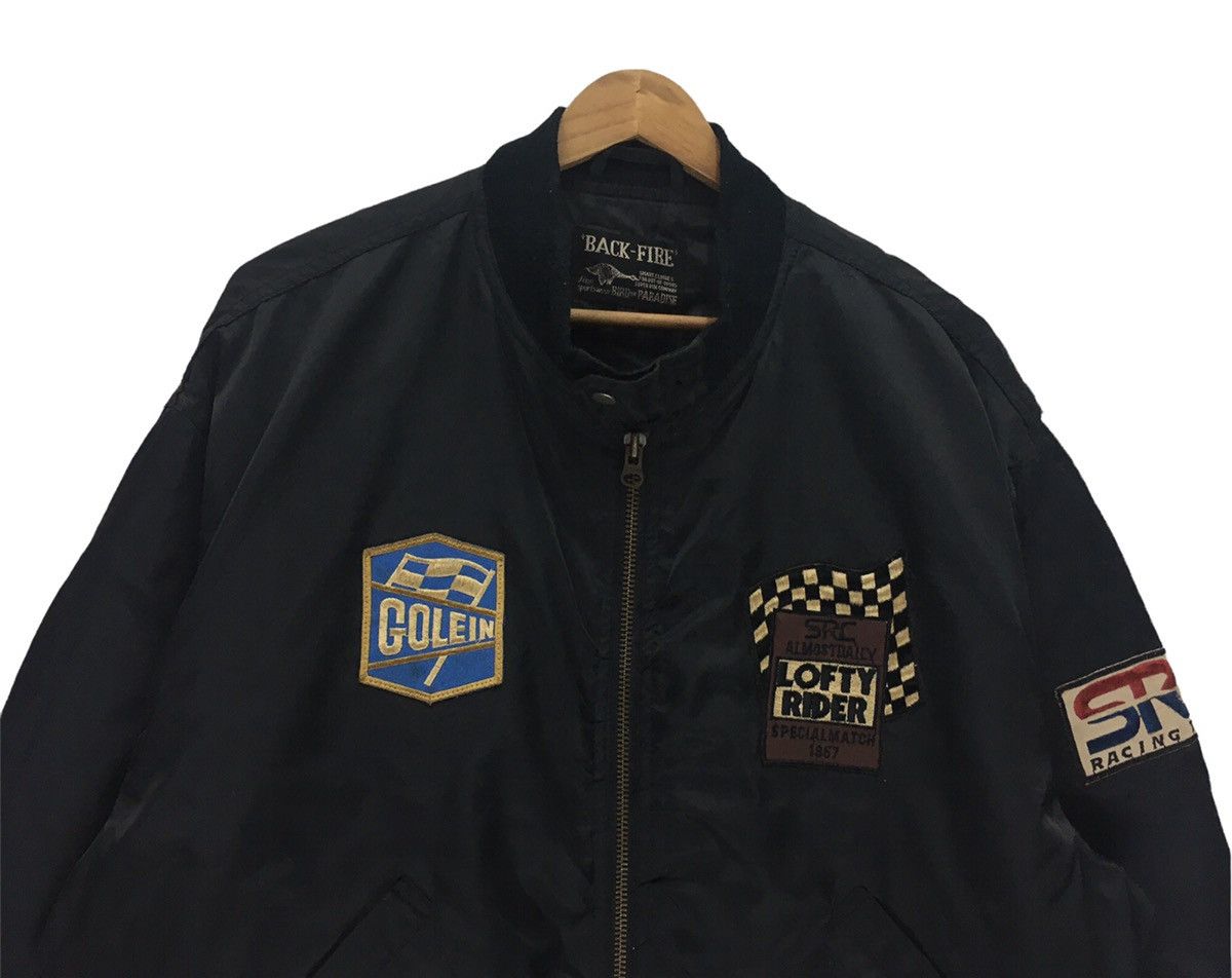 Sports Specialties Vintage SRC Racing Team Back Fire Team Bomber Jacket Size US M / EU 48-50 / 2 - 3 Thumbnail