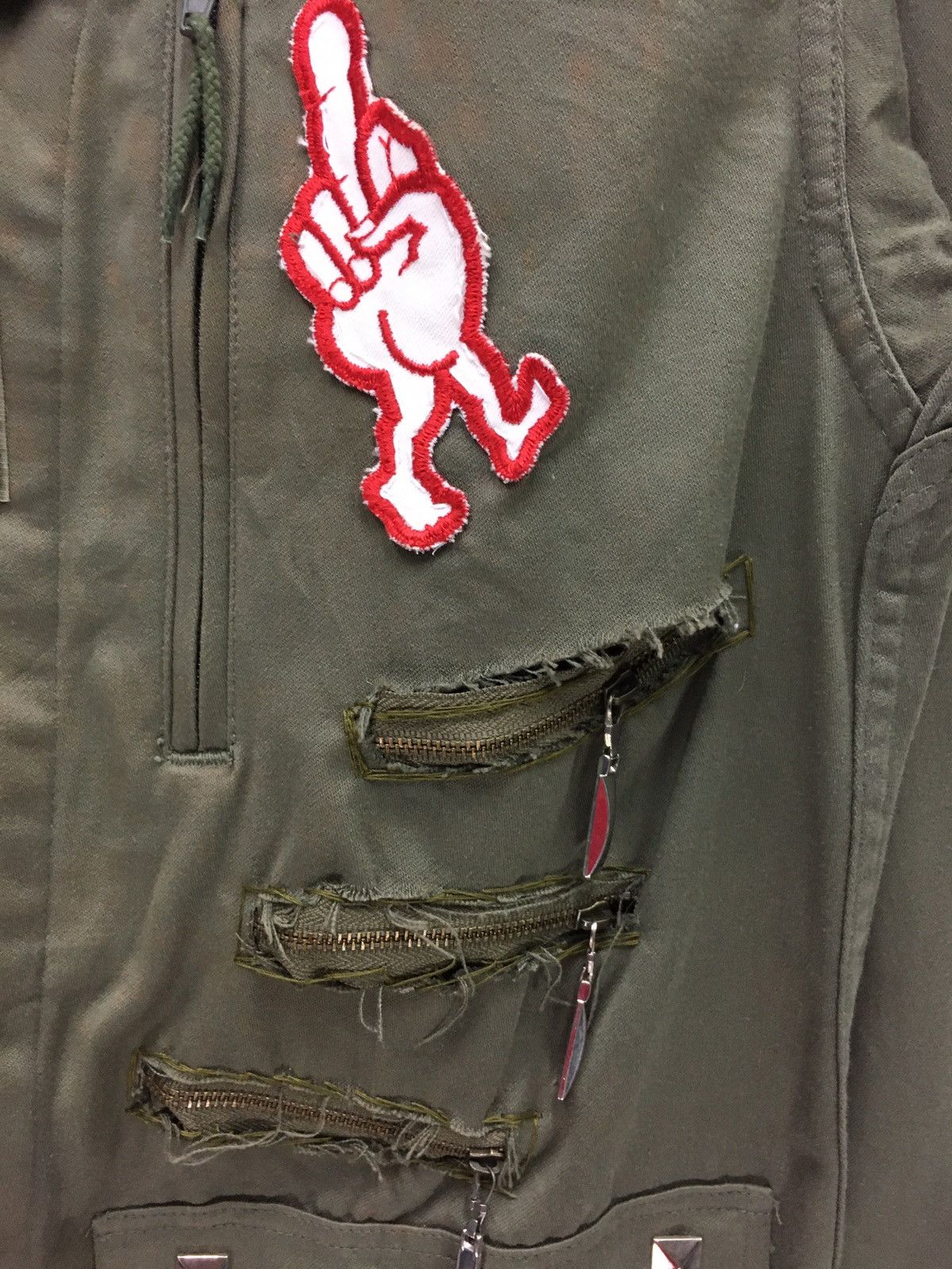 Seditionaries Vintage 80s Socovet Army Seditionaries Anarchy Punk Jacket Size US M / EU 48-50 / 2 - 3 Thumbnail