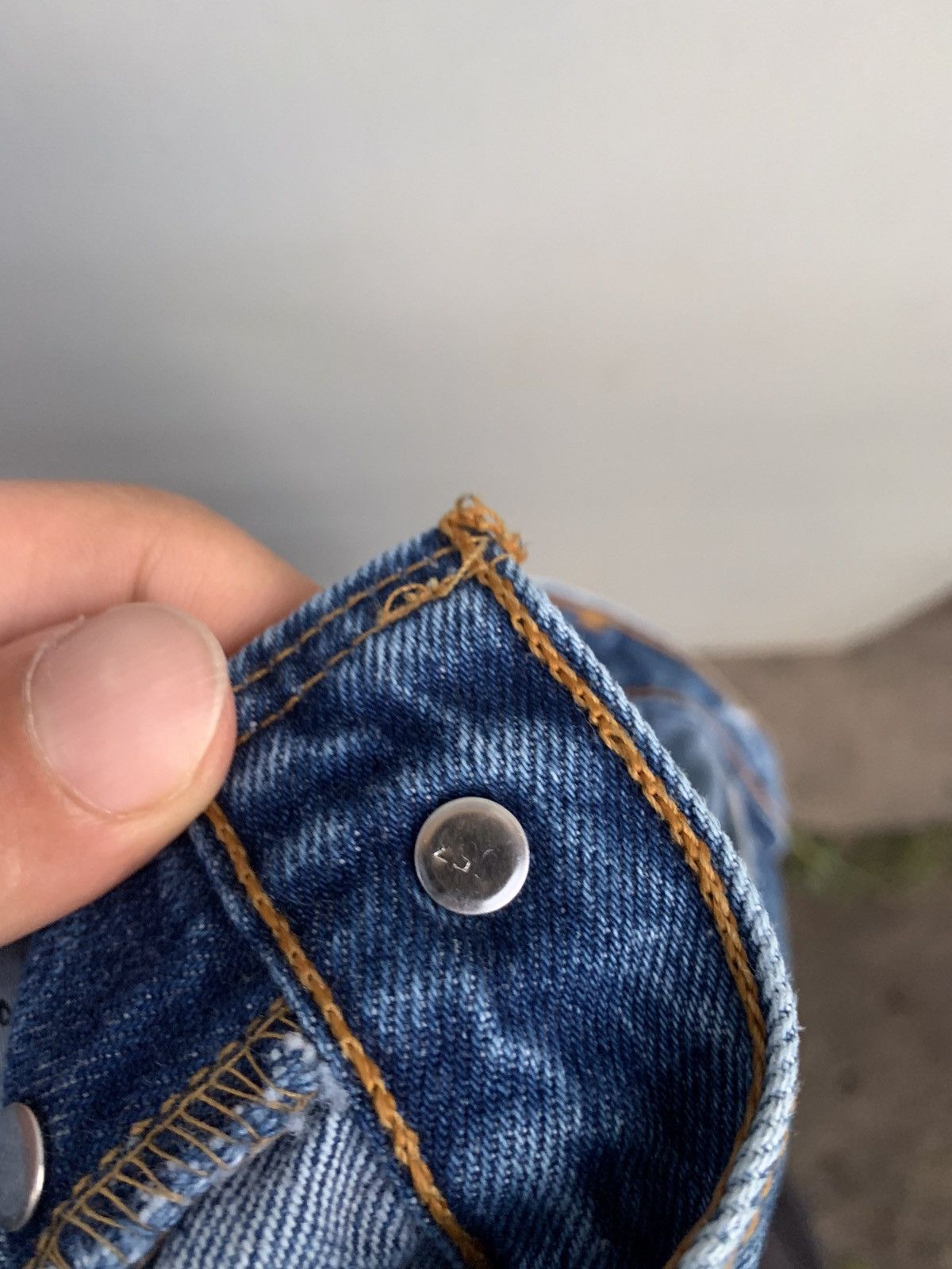 Levi's 90s Made in USA Levis 501 Vintage Blue jeans Denim pants Size US 34 / EU 50 - 17 Thumbnail