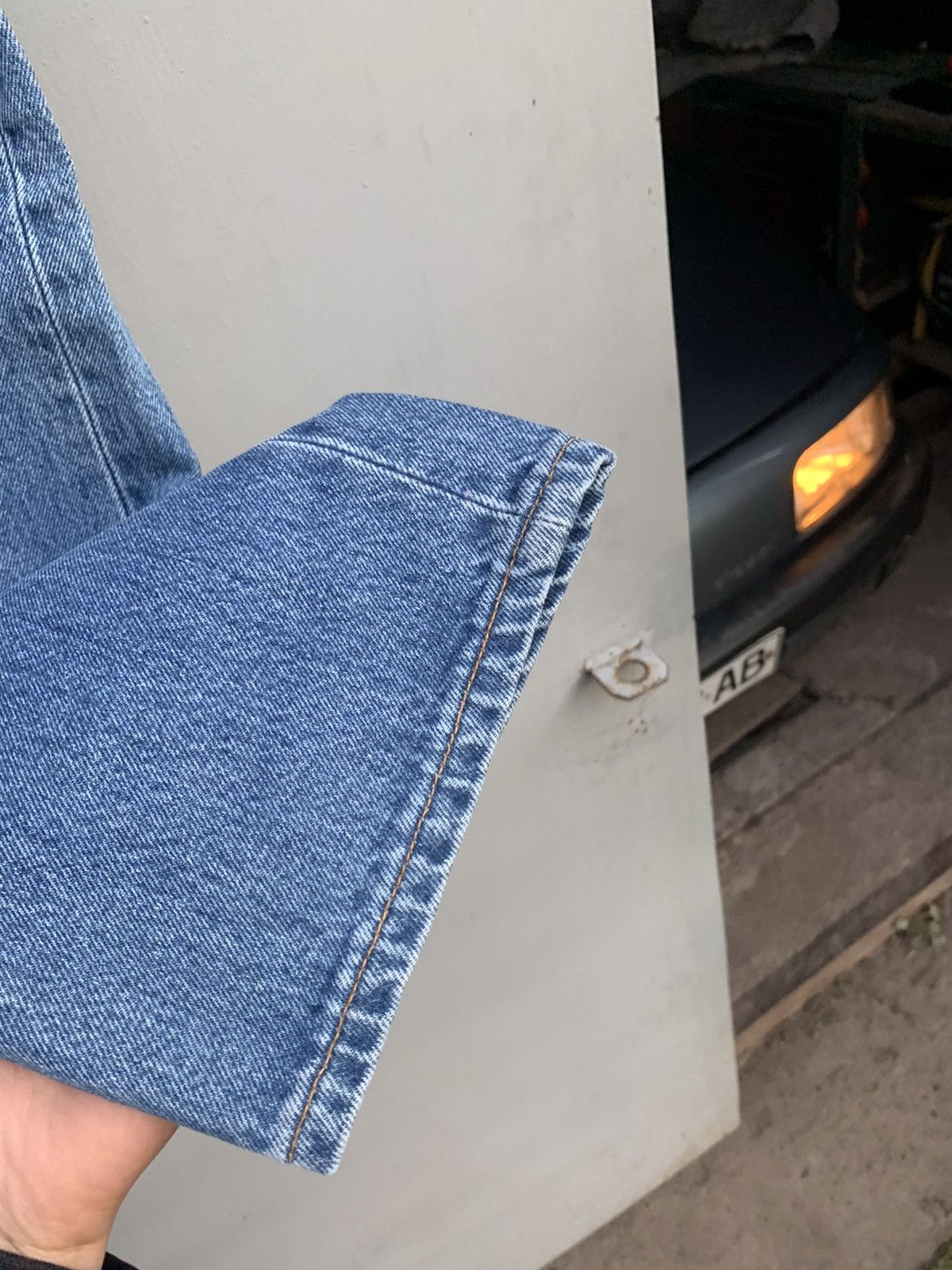 Levi's 90s Made in USA Levis 501 Vintage Blue jeans Denim pants Size US 34 / EU 50 - 11 Thumbnail