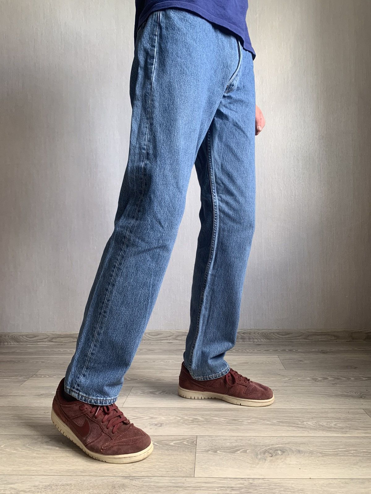 Levi's 90s Made in USA Levis 501 Vintage Blue jeans Denim pants Size US 34 / EU 50 - 2 Thumbnail