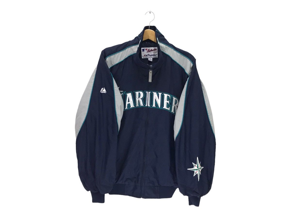 MLB Vintage Seattle Mariners Bomber Jacket MLB American Baseball Size US L / EU 52-54 / 3 - 4 Thumbnail