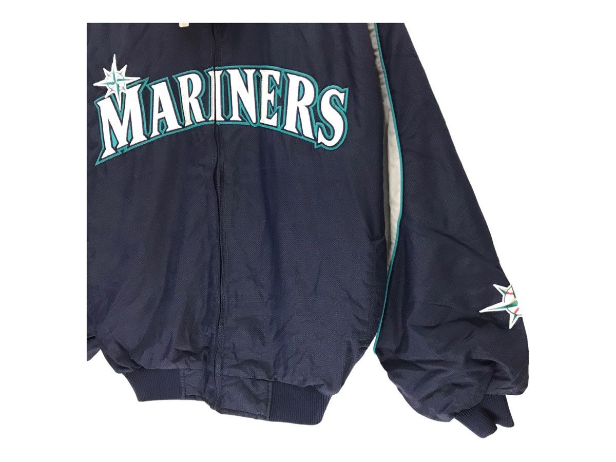 MLB Vintage Seattle Mariners Bomber Jacket MLB American Baseball Size US L / EU 52-54 / 3 - 3 Thumbnail