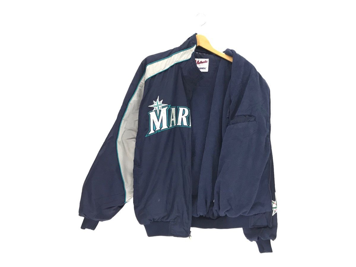 MLB Vintage Seattle Mariners Bomber Jacket MLB American Baseball Size US L / EU 52-54 / 3 - 7 Thumbnail