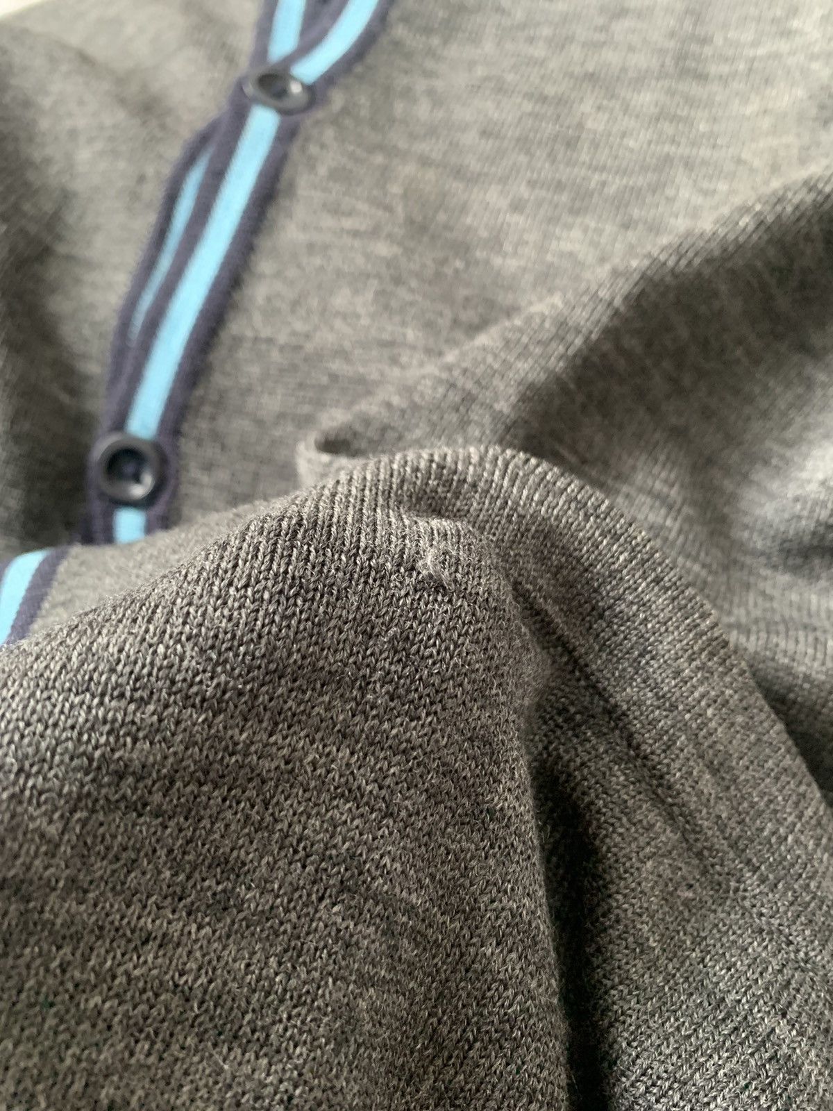 Fred Perry Fred Perry Merino Wool Grey Cardigan Size M Size US M / EU 48-50 / 2 - 6 Thumbnail