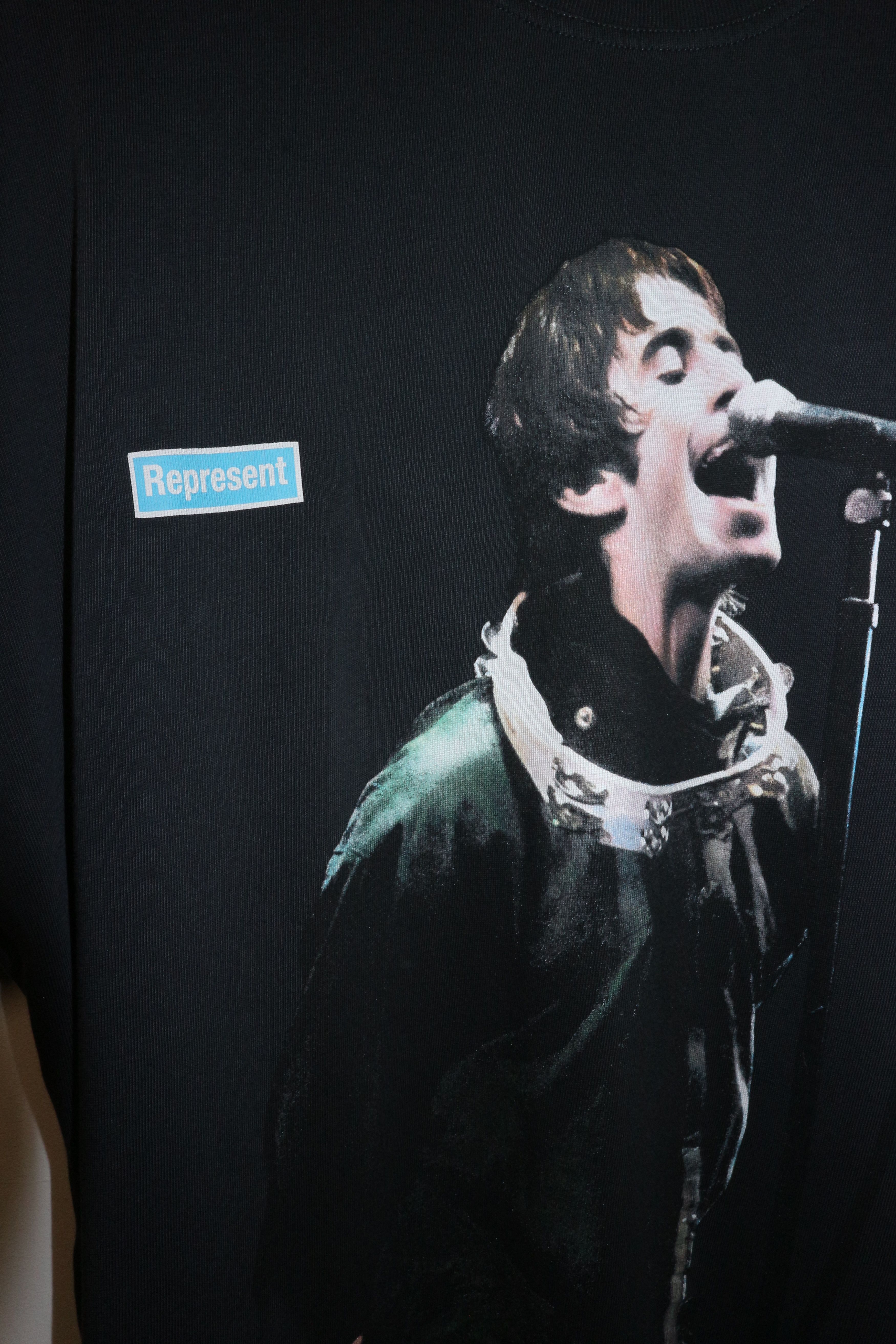Represent Clo. LIAM GALLAGHER COLLAB T-SHIRT | Grailed