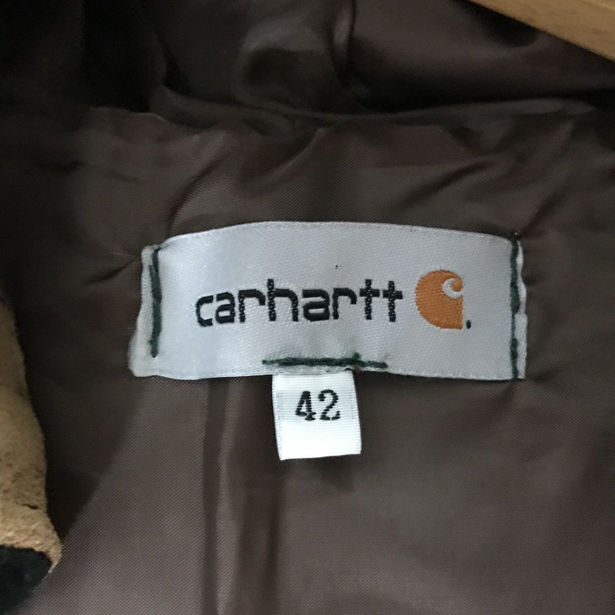 Carhartt Vintage Carhartt Leather Jacket Custom Design Carhartt Size US M / EU 48-50 / 2 - 11 Thumbnail