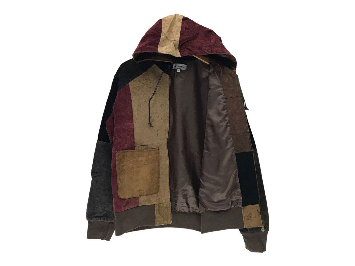 Carhartt Vintage Carhartt Leather Jacket Custom Design Carhartt Size US M / EU 48-50 / 2 - 8 Thumbnail