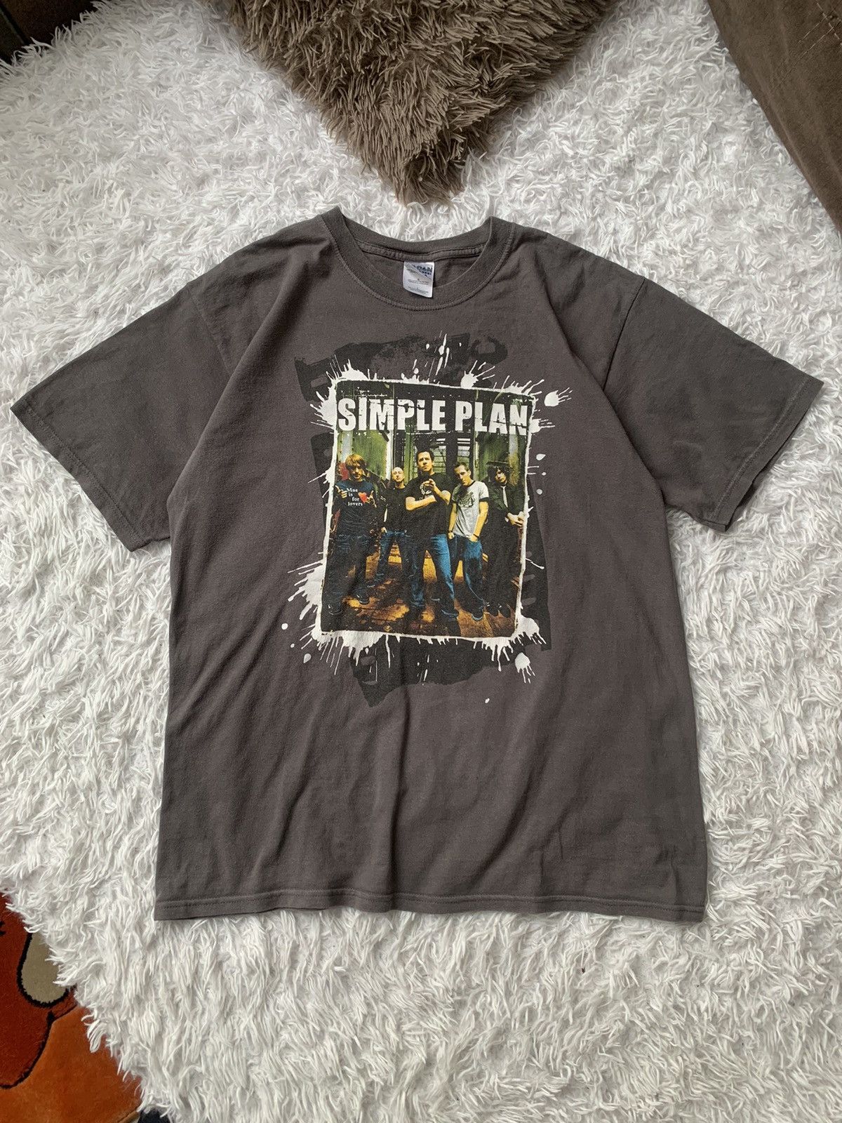 Band Tees Simple Plan T Shirt Noise to the World 2005 Size L Size US L / EU 52-54 / 3 - 1 Thumbnail