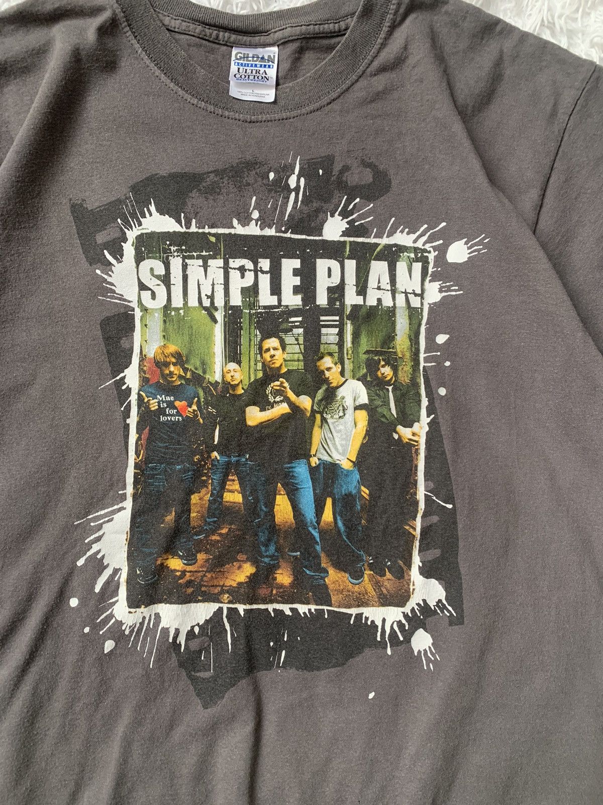 Band Tees Simple Plan T Shirt Noise to the World 2005 Size L Size US L / EU 52-54 / 3 - 2 Thumbnail