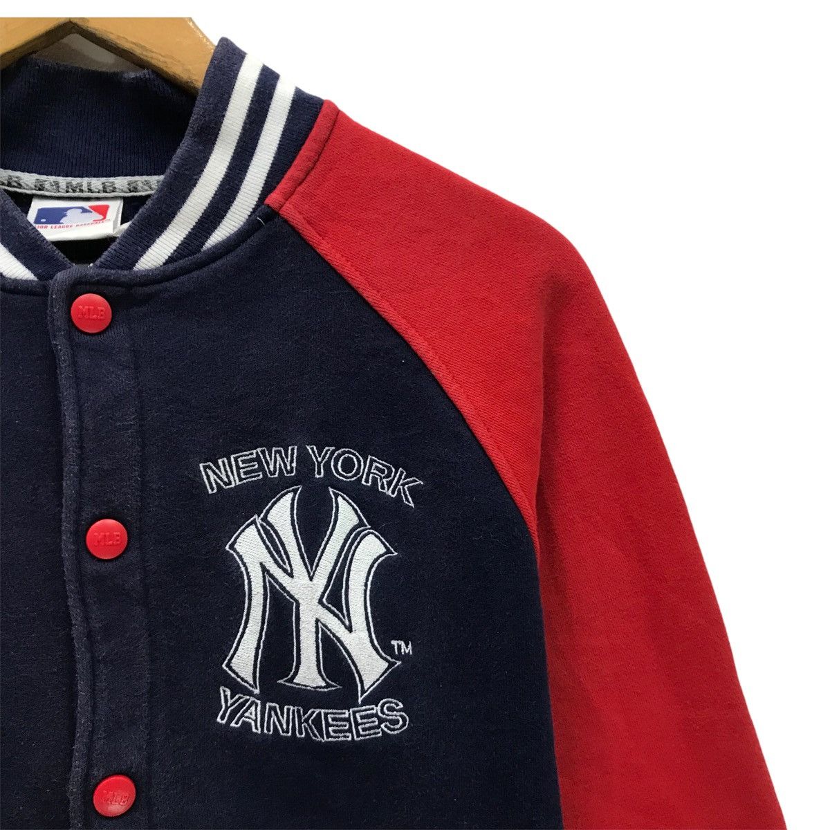 New York Yankees Vintage New York Yankees Baseball Team Varsity Jacket Size US S / EU 44-46 / 1 - 4 Thumbnail