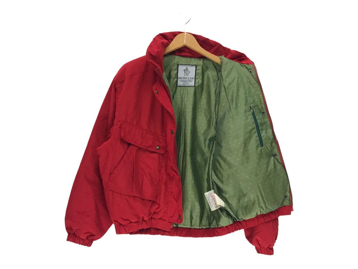 Moncler Vintage Moncler Bomber Jacket Down Ski Moncler Size M / US 6-8 / IT 42-44 - 7 Thumbnail