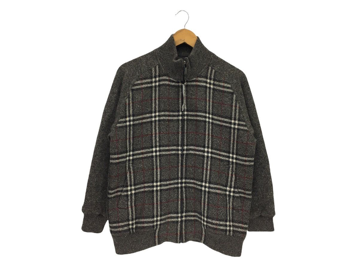 Burberry NWT Burberry Checkered Zipper Up Jacket Size US M / EU 48-50 / 2 - 1 Thumbnail