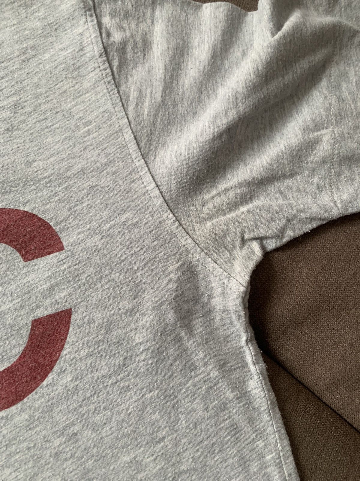 YMC YMC Big Logo Grey T-Shirt Size US XS / EU 42 / 0 - 6 Thumbnail