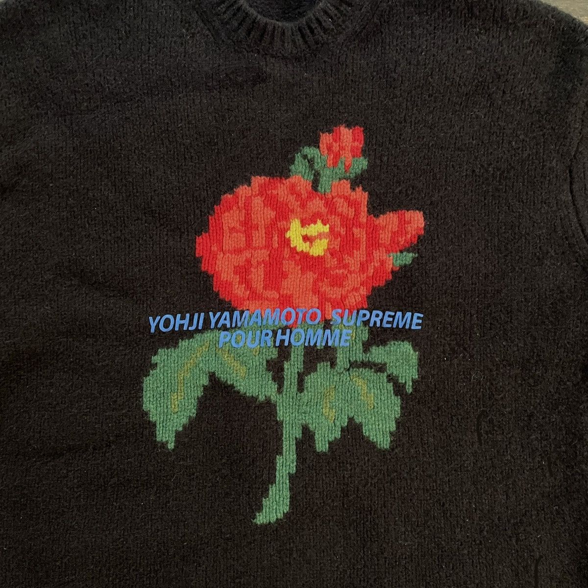 Supreme Yohji Yamamoto Wool Knit Sweater FW20