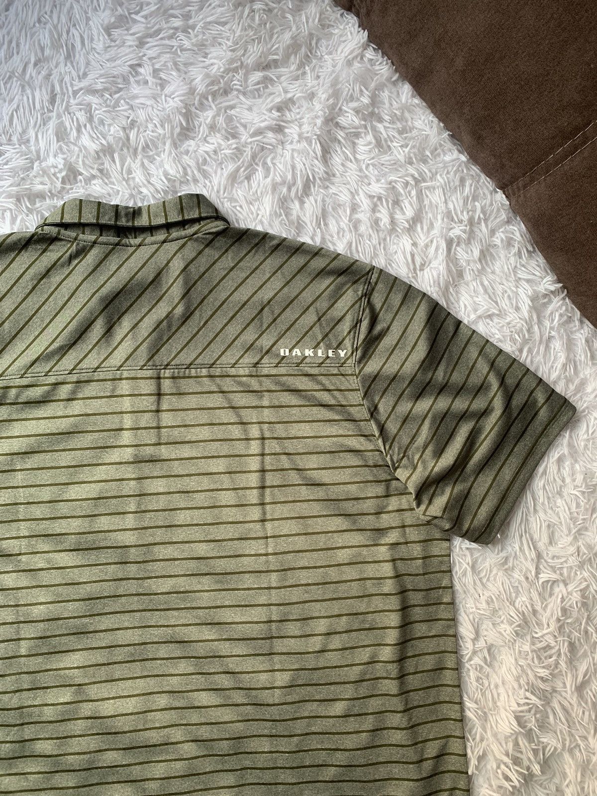 Oakley Oakley Striped Polo T-Shirt Size US XXL / EU 58 / 5 - 5 Thumbnail