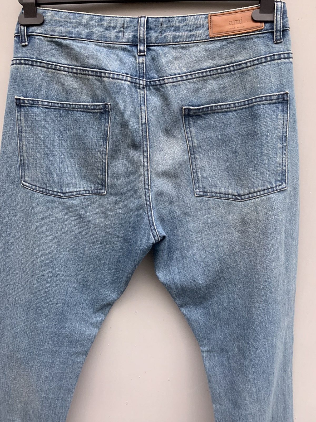 AMI AMI Light Wash Denim Pants Size 32 JEANS Size US 32 / EU 48 - 6 Thumbnail