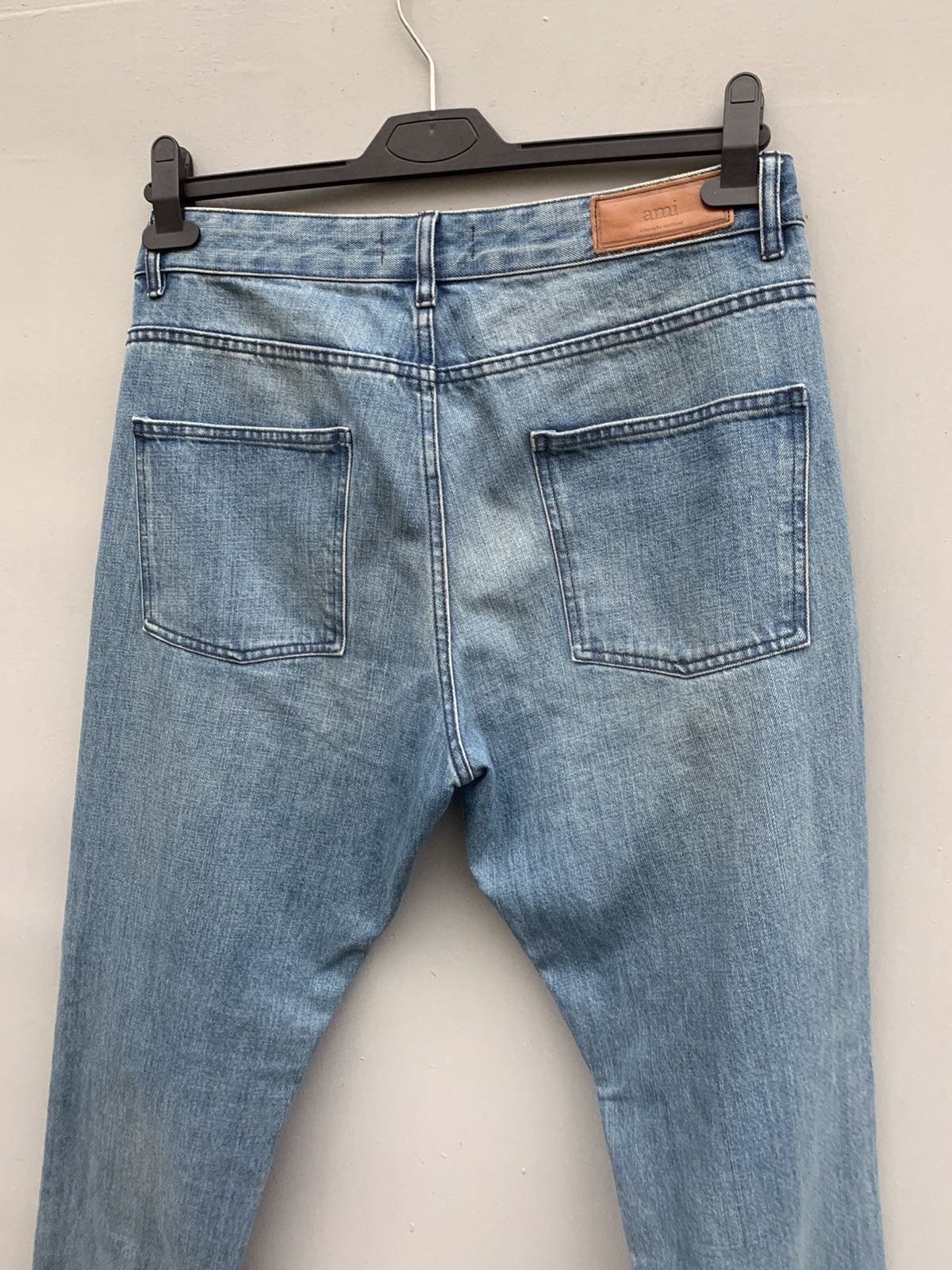 AMI AMI Light Wash Denim Pants Size 32 JEANS Size US 32 / EU 48 - 4 Thumbnail