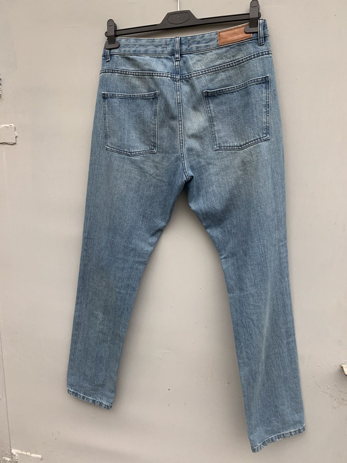 AMI AMI Light Wash Denim Pants Size 32 JEANS Size US 32 / EU 48 - 3 Thumbnail