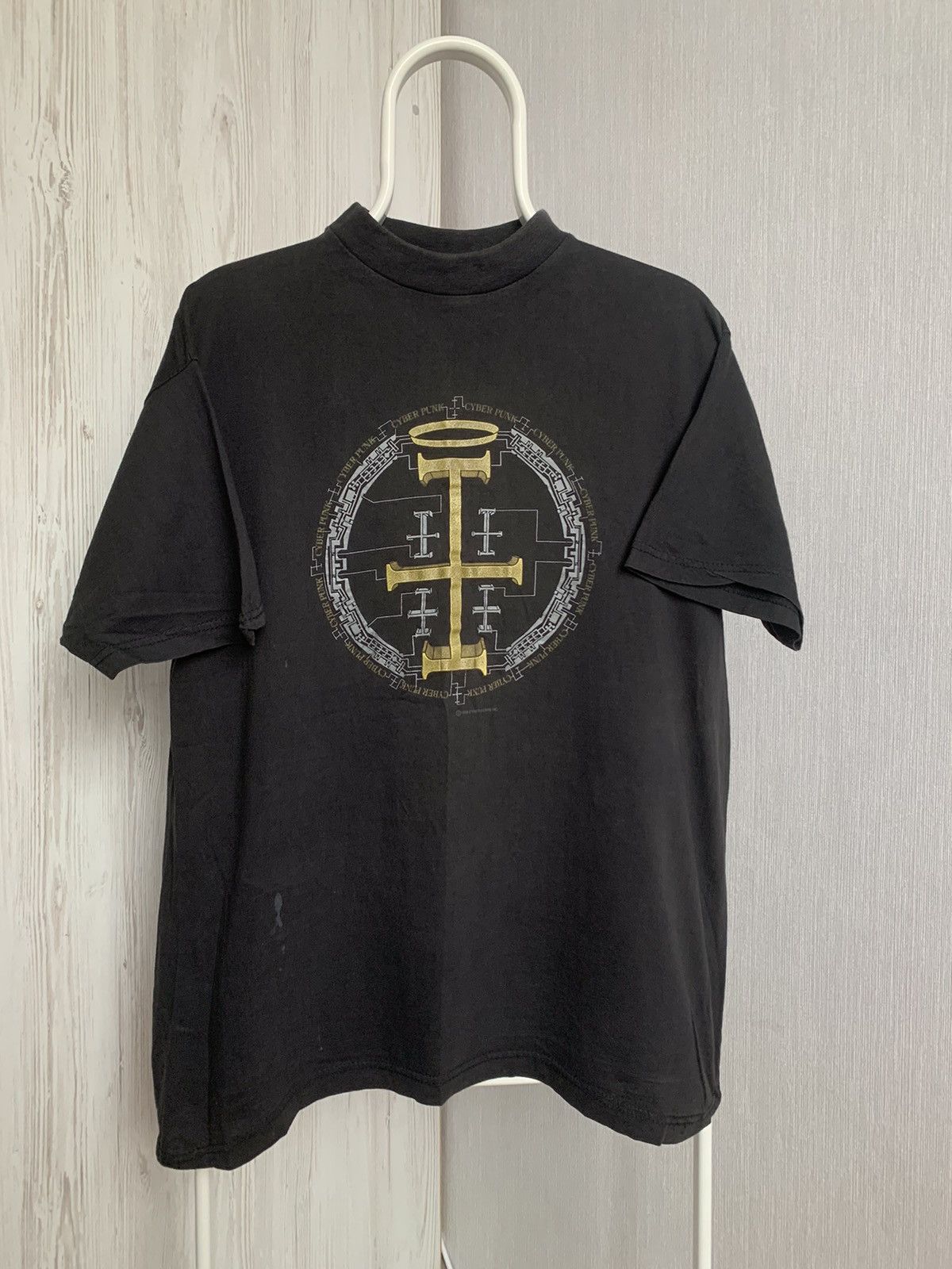 Band Tees Vintage Anni 90s Cyber Corps Punk No Religion Tour 1993 Size US L / EU 52-54 / 3 - 2 Thumbnail