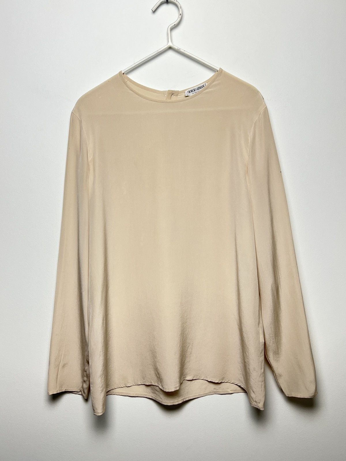 Giorgio Armani × Vintage armani silk longsleeve rare archive Size US M / EU 48-50 / 2 - 2 Thumbnail
