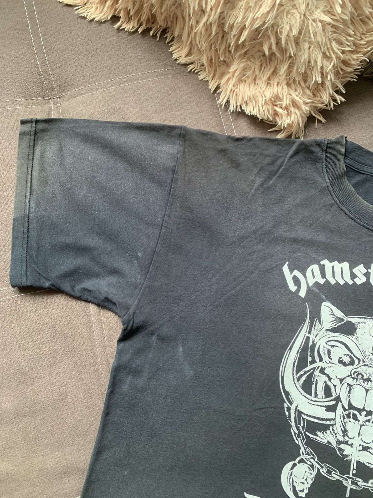 Band Tees Rare 90s Hamsterhead Rock Band Sun Faded T-Shirt Motorhead Size US XL / EU 56 / 4 - 7 Thumbnail