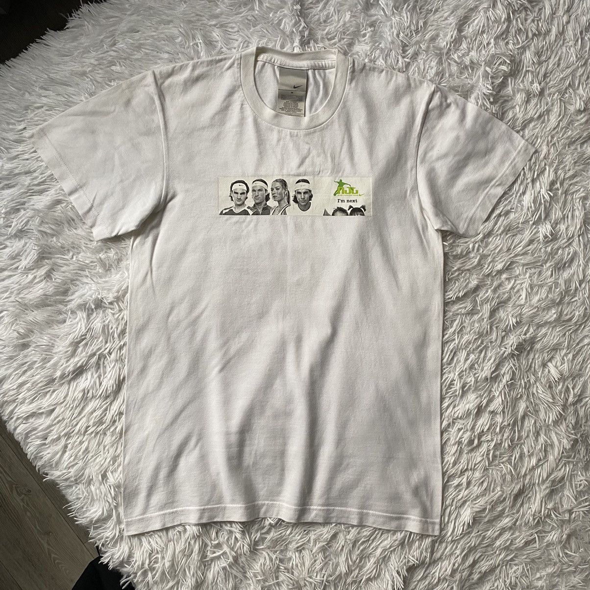 Nike Vintage Nike I’m Next 07 Junior Tour t-shirt tee White Size US M / EU 48-50 / 2 - 1 Thumbnail