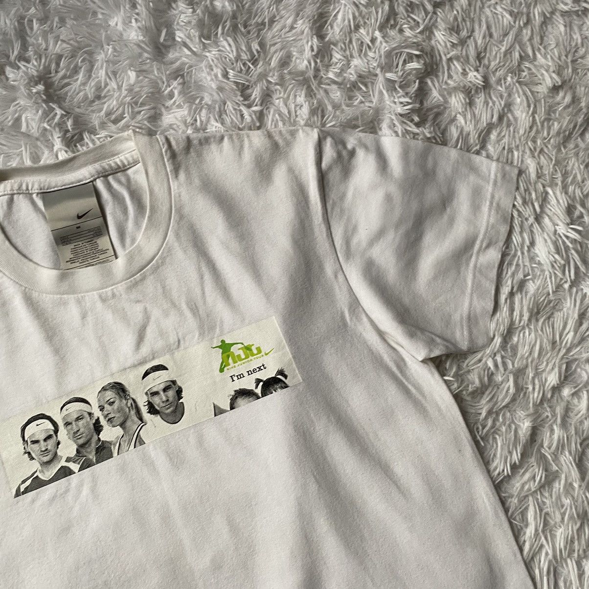 Nike Vintage Nike I’m Next 07 Junior Tour t-shirt tee White Size US M / EU 48-50 / 2 - 3 Thumbnail