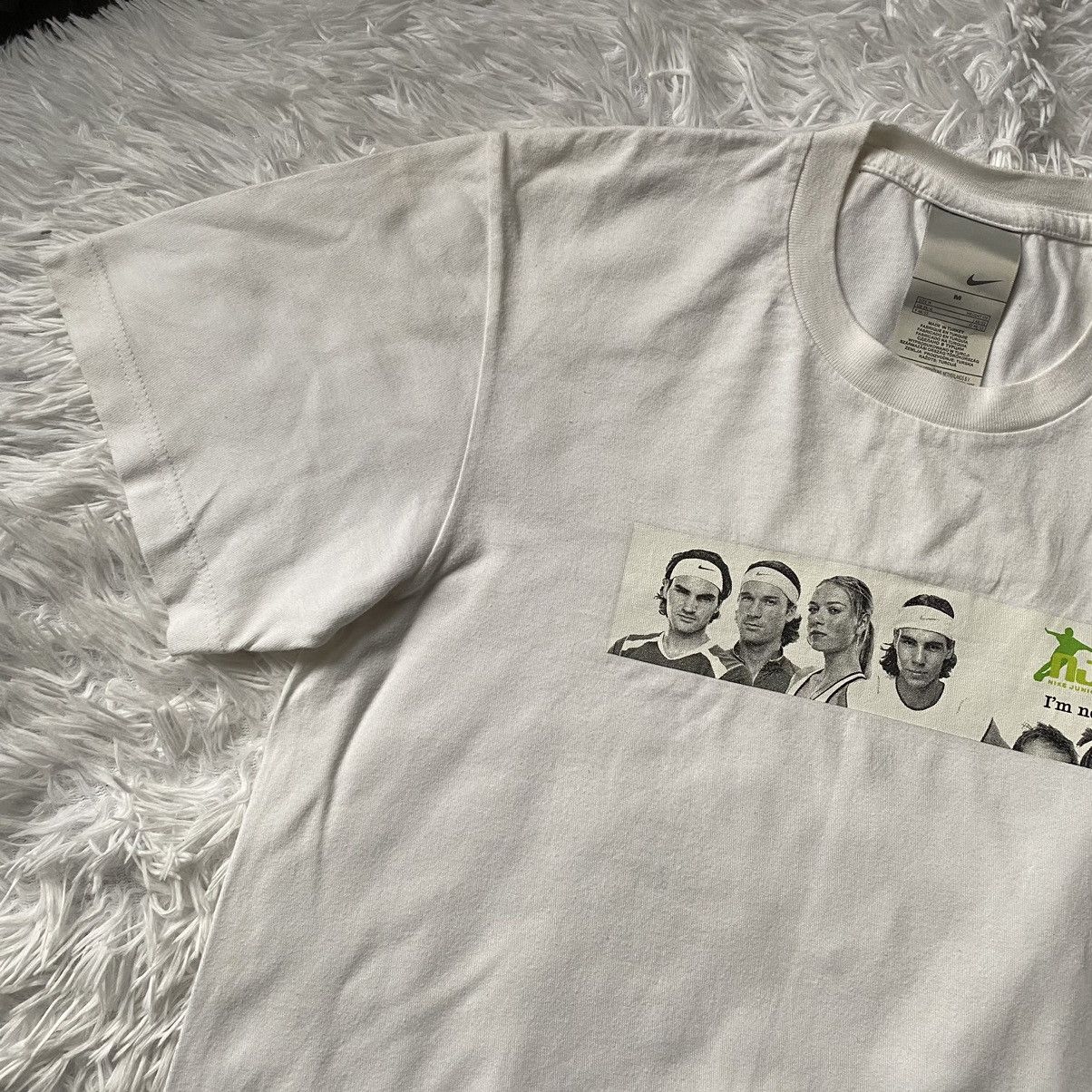Nike Vintage Nike I’m Next 07 Junior Tour t-shirt tee White Size US M / EU 48-50 / 2 - 2 Thumbnail