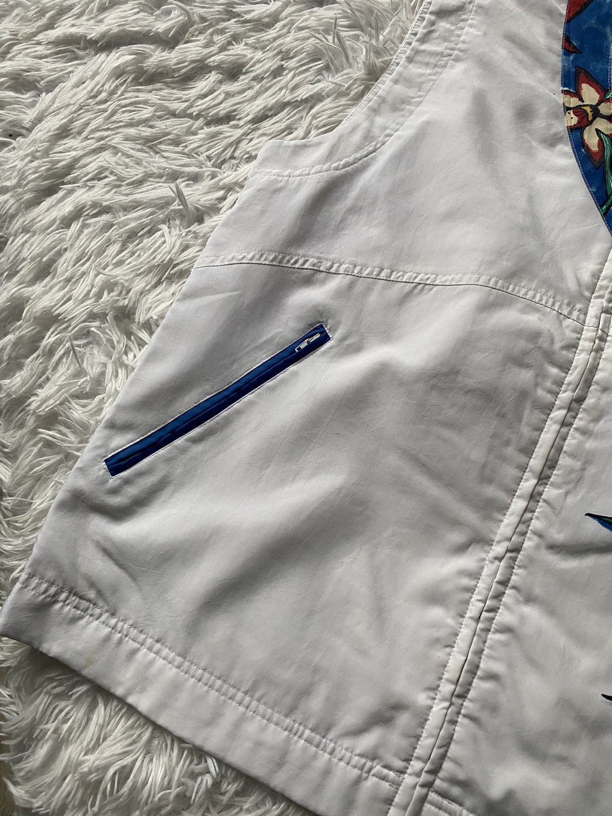 Vintage Vintage Adidas Tennis Vest White SZ S Size M / US 6-8 / IT 42-44 - 4 Thumbnail