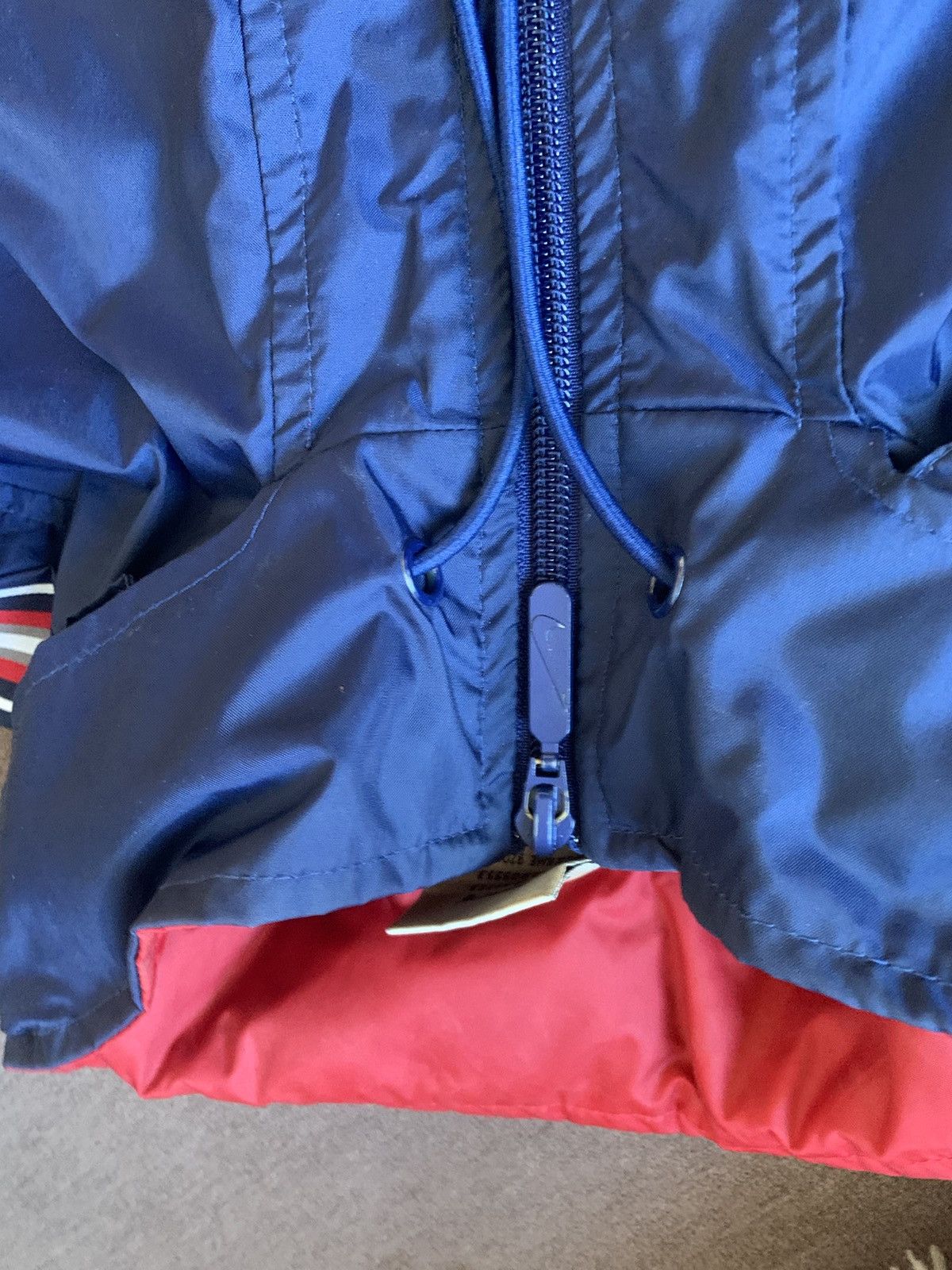 Nike Vintage 90's Nike USA Big Swoosh Boxy Bag Jacket Size US M / EU 48-50 / 2 - 6 Thumbnail