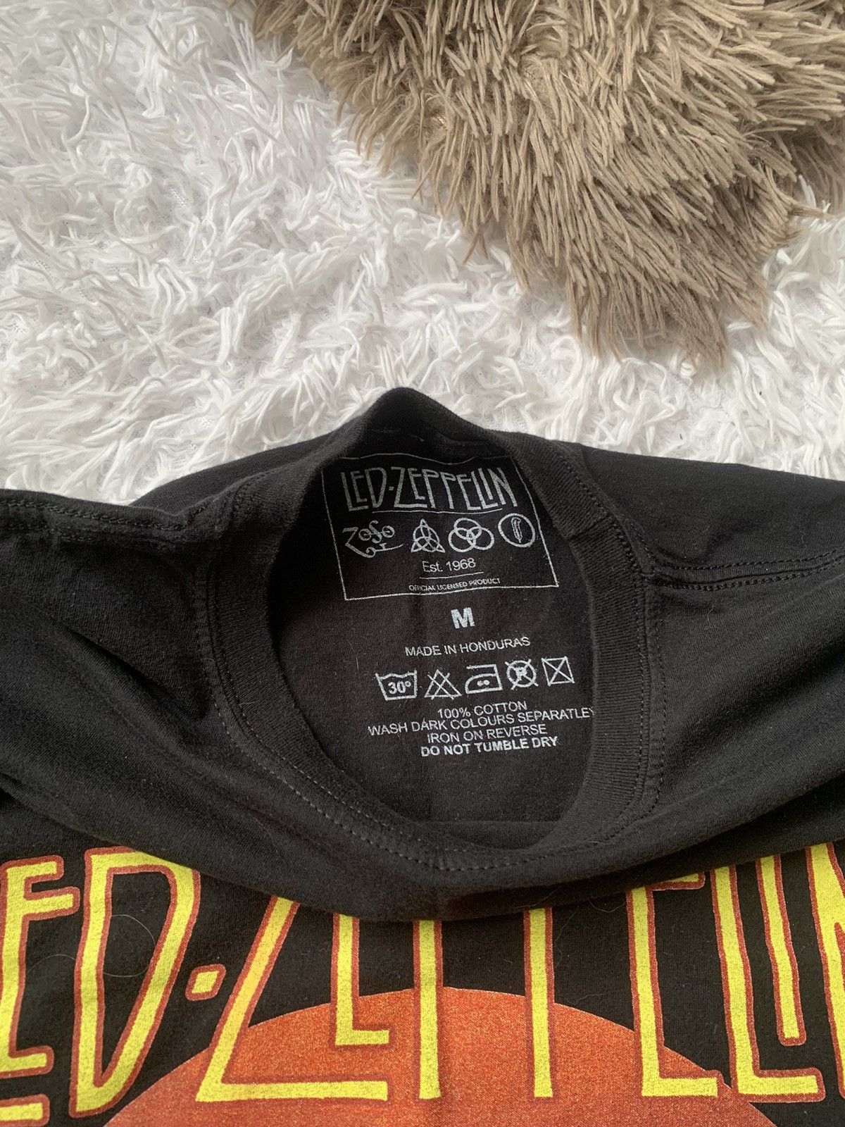 Band Tees Iconic Led Zeppelin xAngel Rock Shirt U.S. Tour 1975 Size US M / EU 48-50 / 2 - 6 Thumbnail