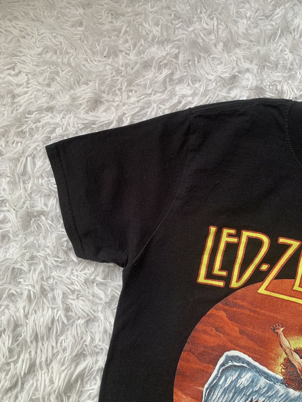 Band Tees Iconic Led Zeppelin xAngel Rock Shirt U.S. Tour 1975 Size US M / EU 48-50 / 2 - 3 Thumbnail