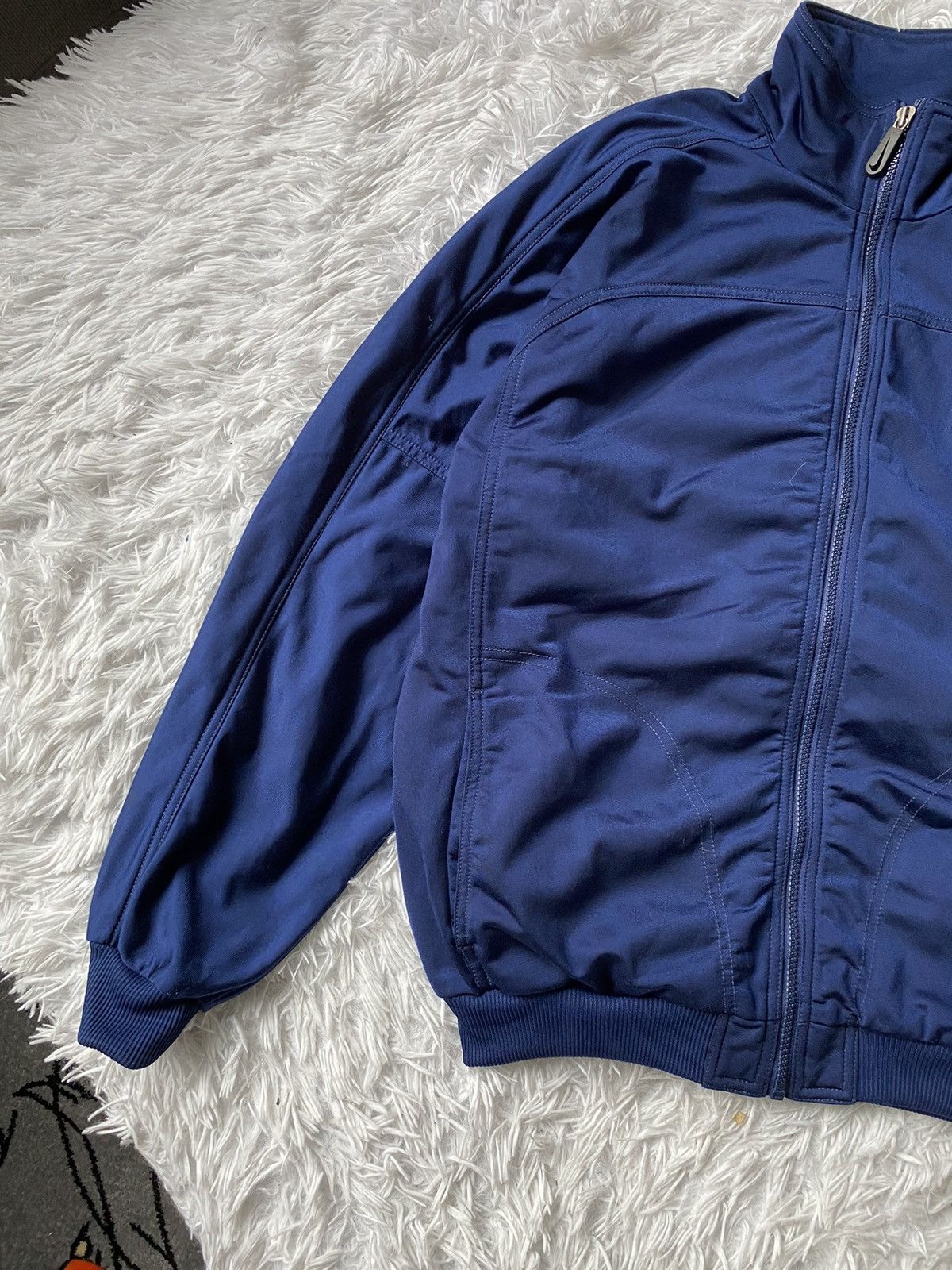 Nike Vintage Nike Y2K Zip Track Jacket Big Logo Embroidered Size US M / EU 48-50 / 2 - 6 Thumbnail