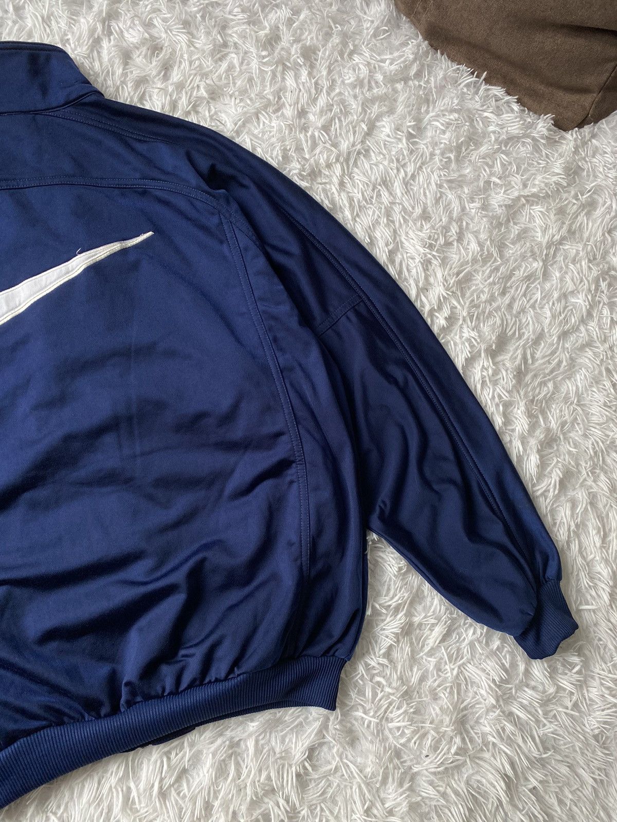 Nike Vintage Nike Y2K Zip Track Jacket Big Logo Embroidered Size US M / EU 48-50 / 2 - 4 Thumbnail