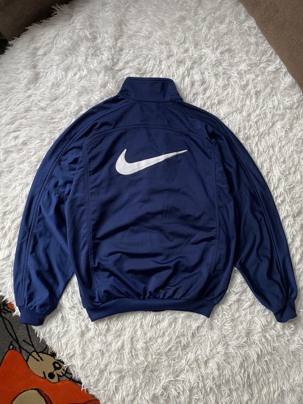 Nike Vintage Nike Y2K Zip Track Jacket Big Logo Embroidered Size US M / EU 48-50 / 2 - 1 Thumbnail