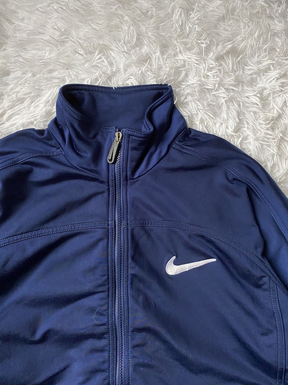 Nike Vintage Nike Y2K Zip Track Jacket Big Logo Embroidered Size US M / EU 48-50 / 2 - 8 Thumbnail