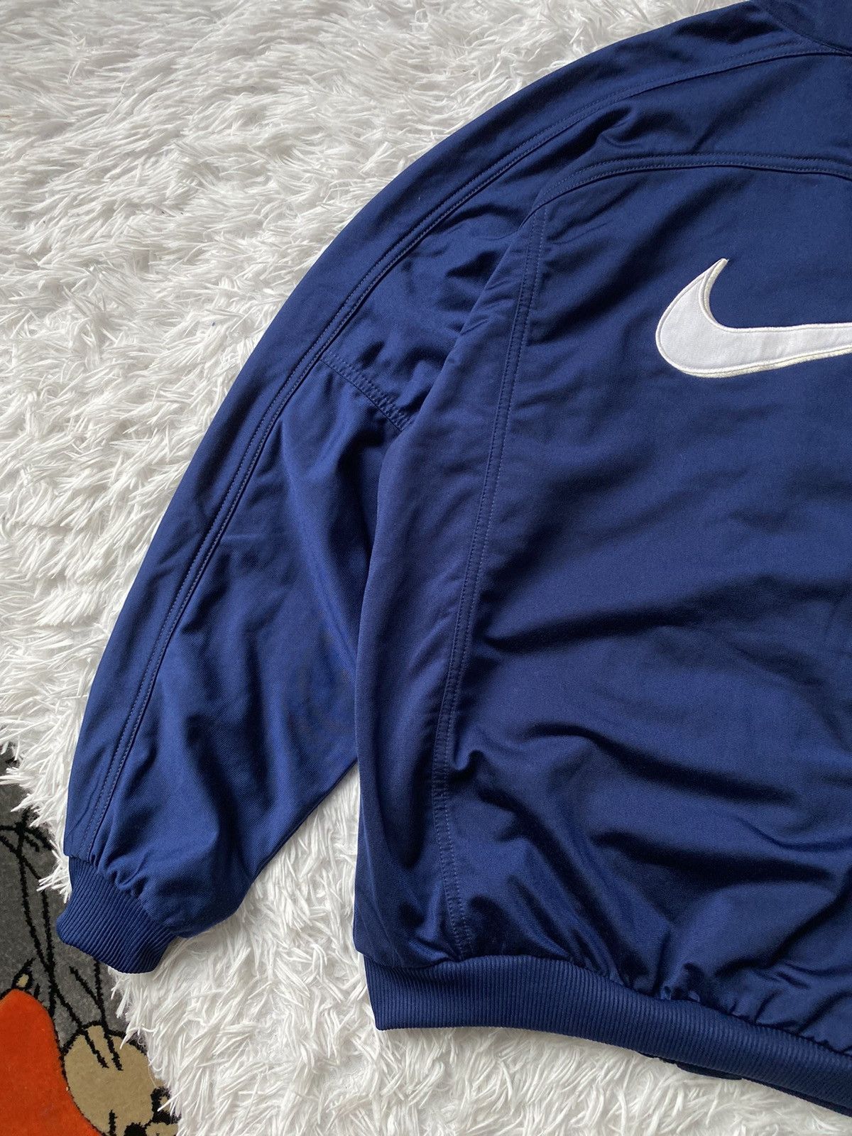 Nike Vintage Nike Y2K Zip Track Jacket Big Logo Embroidered Size US M / EU 48-50 / 2 - 3 Thumbnail